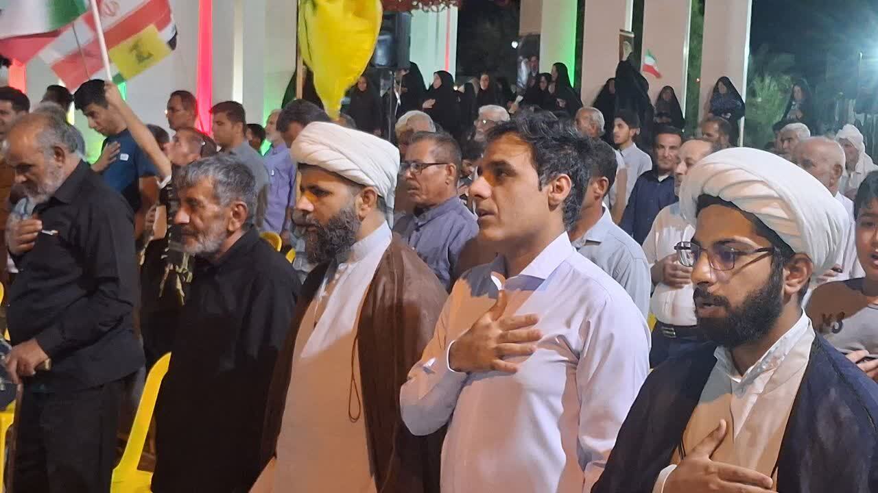 ایستادگی و صلابت مردم انقلابی آبدان در میدان مقاومت