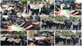 تشییع  شهید ستوان‌دوم «جواد جعفرزاده» در فومن