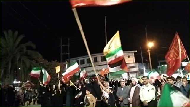 حضور باصلابت مردم انقلابی شهر کیاکلا در تجمعات اقتدار و مقاو