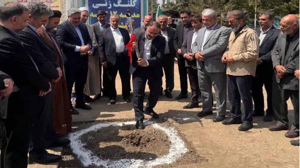 باشگاه خبرنگاران -کلنگ زنی مدرسه خیرساز ۱۲ کلاسه در ارومیه/ تاکید بر توسعه عدالت آموزشی