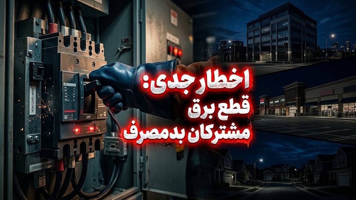 باشگاه خبرنگاران -برق مشترکان اداری، تجاری و خانگی پرمصرف بدون تشریفات قطع می‌شود