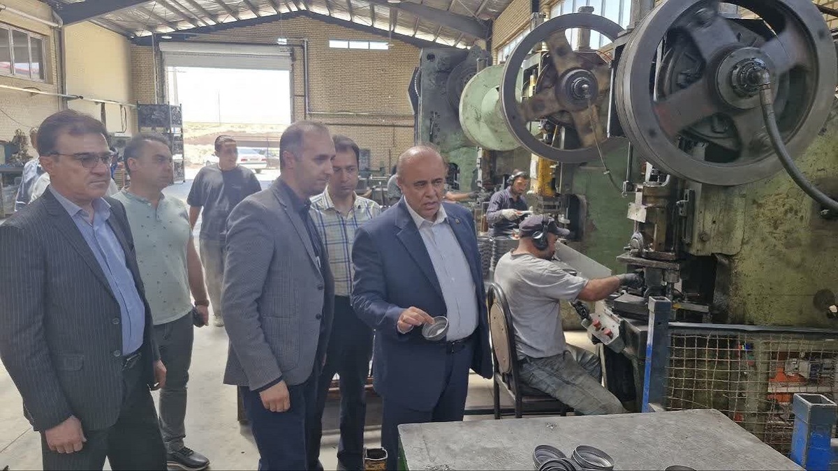 باشگاه خبرنگاران -بهره برداری از شبکه گازرسانی شهرک صنعتی کوهین قزوین
