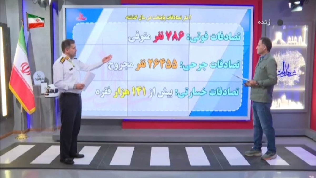 باشگاه خبرنگاران -مروری بر تصادفات رانندگی سال ۱۴۰۴ + فیلم
