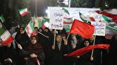 کرمان در شبی که هنر لباس مقاومت پوشید + تصاویر