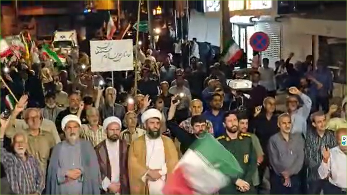 باشگاه خبرنگاران -موج وطن دوستی مردم انقلابی سیمرغ در تجمعات اقتدار و مقاومت + فیلم