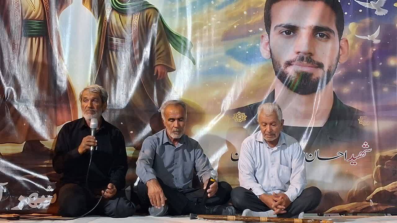اجتماع حماسی مردم انقلابی آبدان با حضور پیرغلامان حسینی