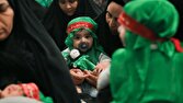 دوخت ۸هزار دست لباس برای شیرخوارگان حسینی در حرم رضوی