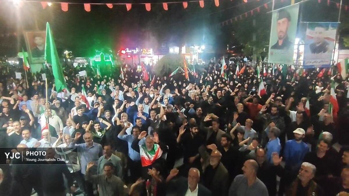 باشگاه خبرنگاران -حماسه سنگر خیابان در موج صد و هفتم و در نخستین شب ماه محرم خرم آباد + فیلم