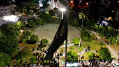بابل در ماتمِ خورشید کربلا سیاه‌پوش شد + فیلم