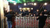 برپایی ایستگاه صلواتی در روستای ده محمد به بهانه ماه محرم + فیلم