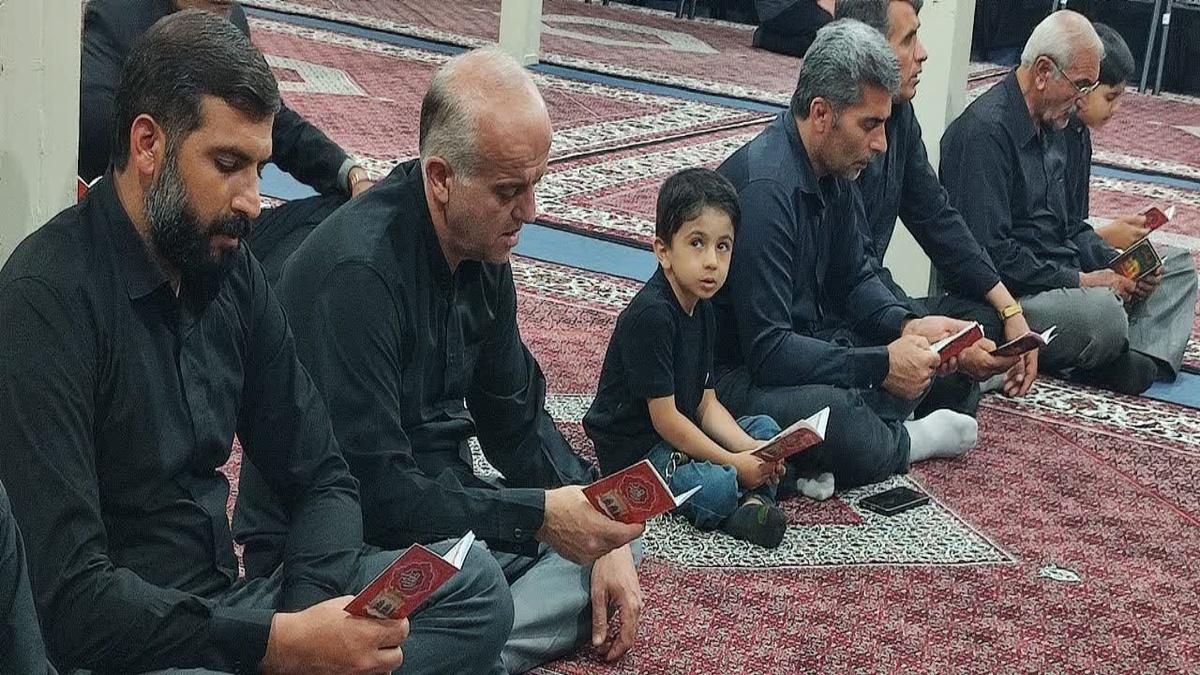 باشگاه خبرنگاران -صالح آباد در سومین شب از ماه محرم رنگ و بوی عزا و ماتم گرفت + عکس و فیلم