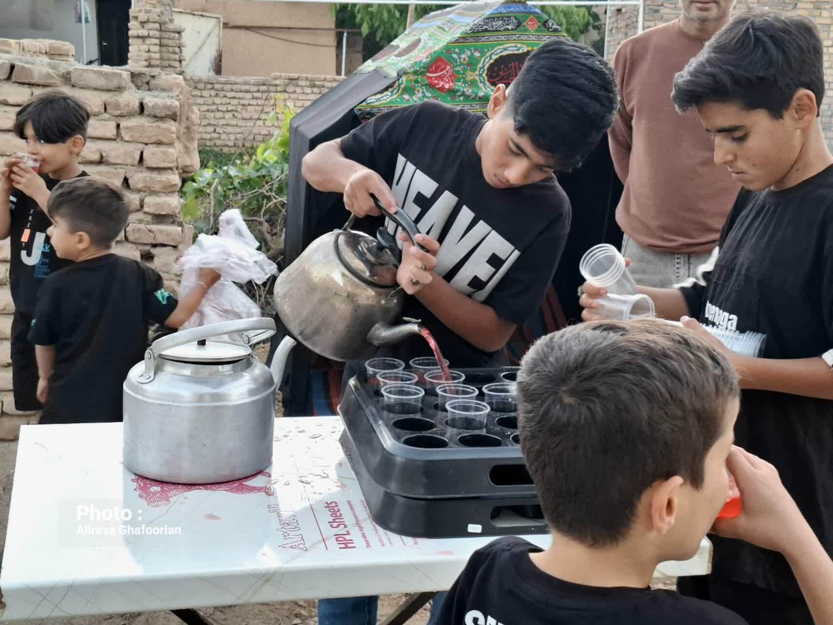 حال و هوای روستای نردین در روزهای محرمی حال و هوای روستای نردین در روزهای محرمی