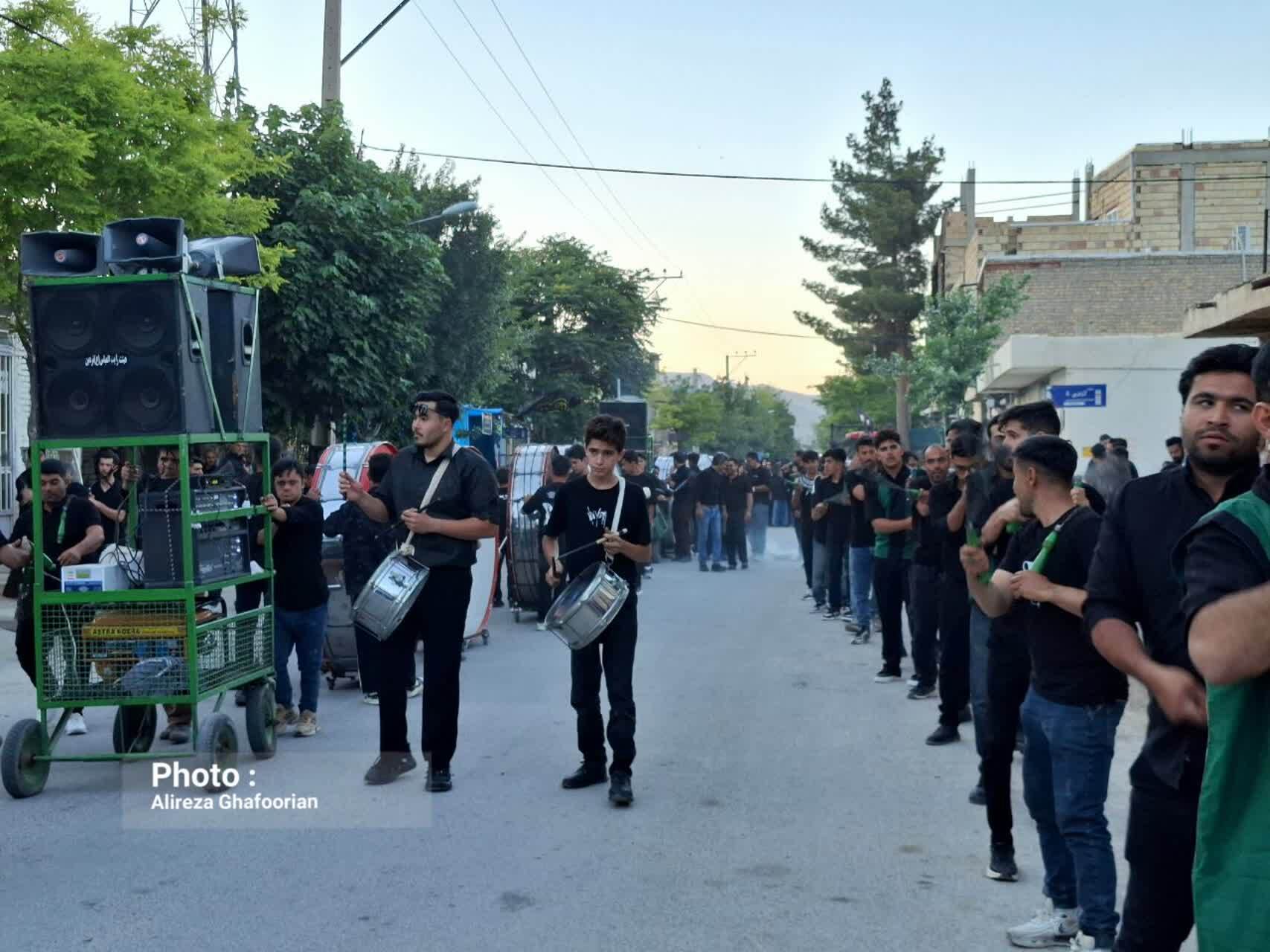 حال و هوای روستای نردین در روزهای محرمی حال و هوای روستای نردین در روزهای محرمی