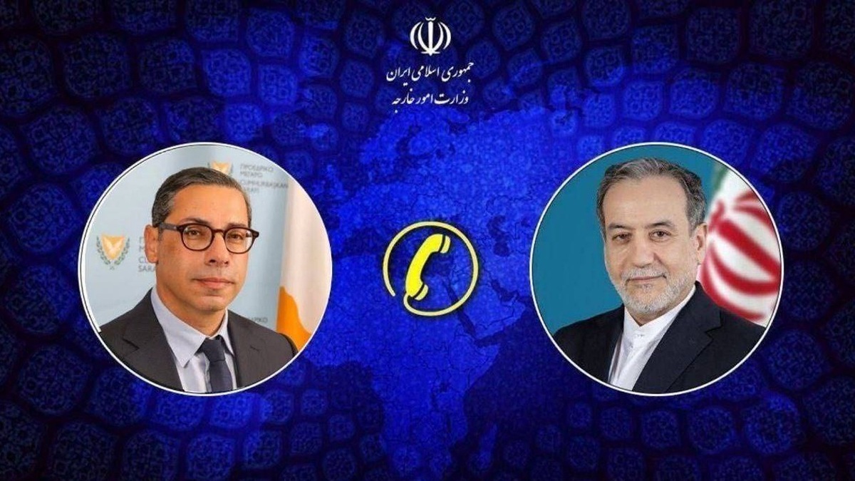 باشگاه خبرنگاران -تماس تلفنی وزیر امور خارجه قبرس با عراقچی