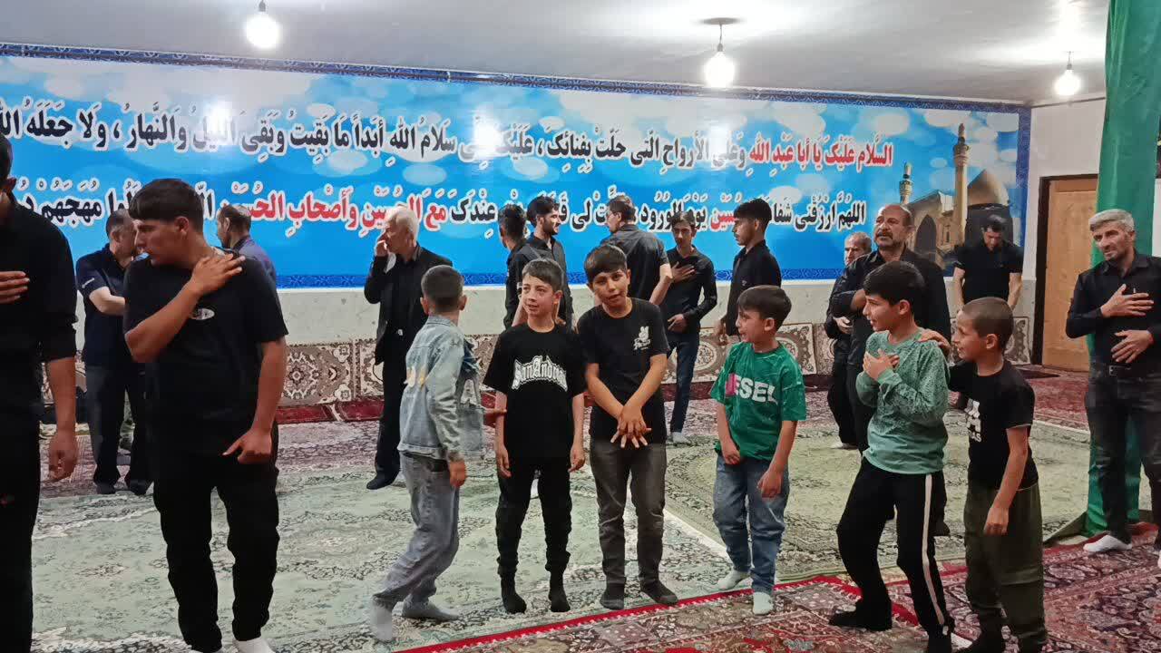 تعزیه دوطفلان مسلم در روستای گردشگری توآباد به مناسبت ماه محرم