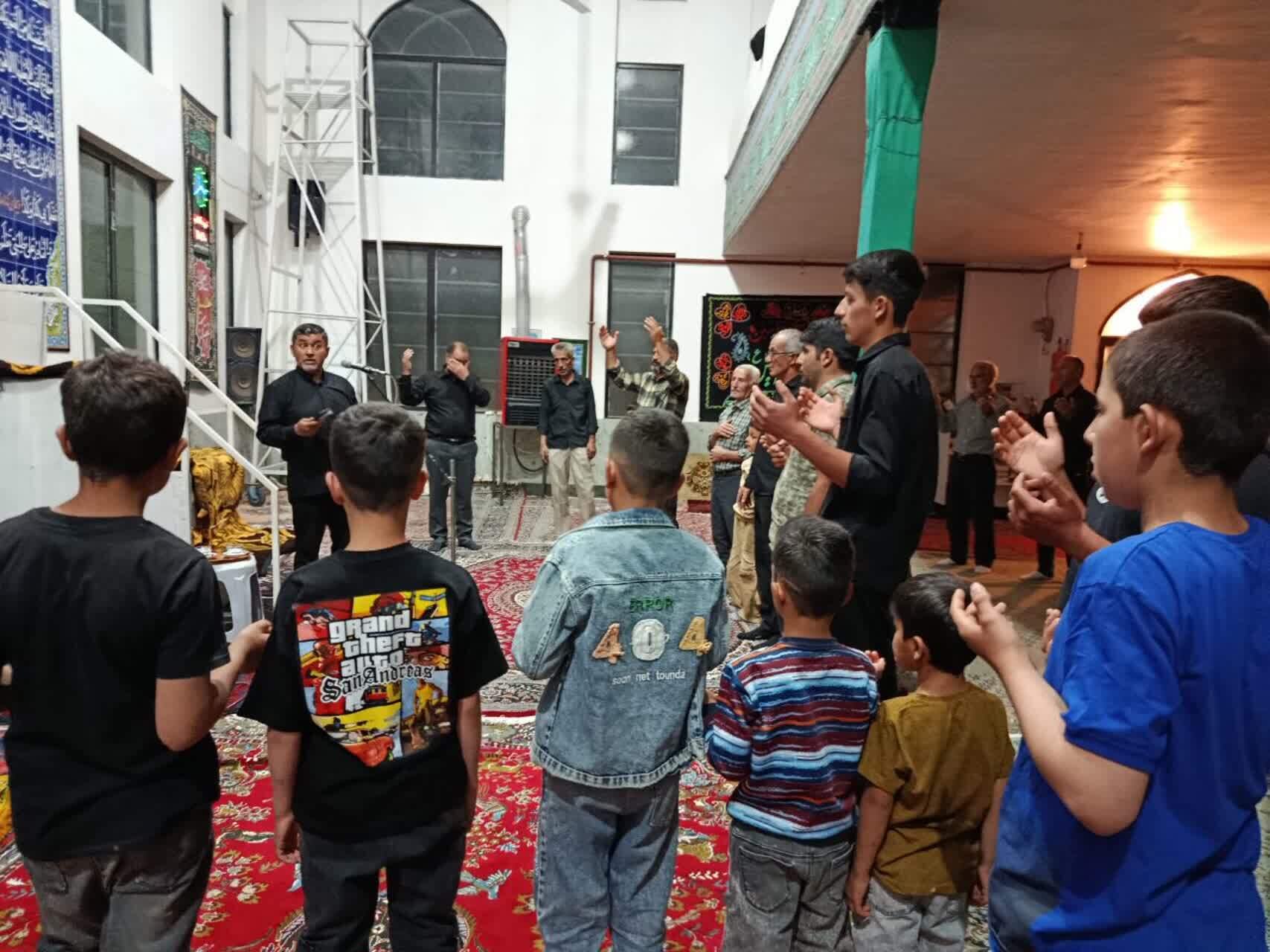 تعزیه دوطفلان مسلم در روستای گردشگری توآباد به مناسبت ماه محرم