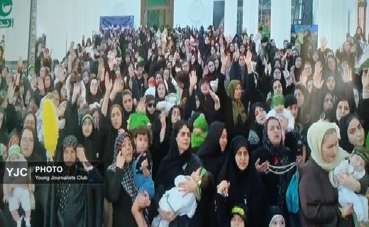 همایش شیرخوارگان حسینی در مصلی رشت + تصاویر همایش شیرخوارگان حسینی در مصلی رشت + تصاویر