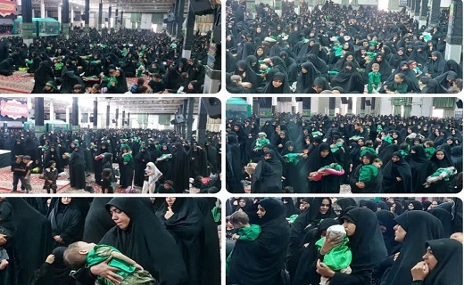 برگزاری همایش شیرخوارگان حسینی در خراسان جنوبی + تصاویر