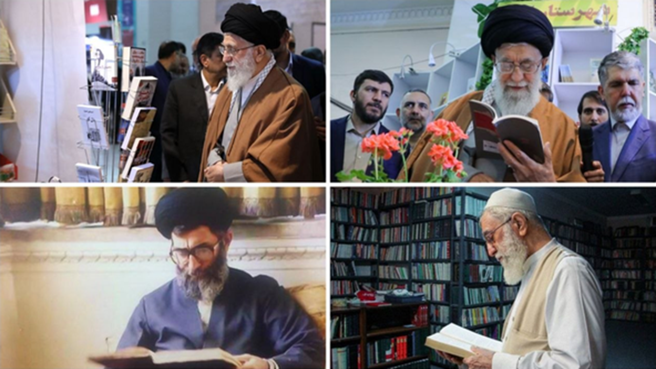 آقا و کتاب؛ روایت‌هایی جذاب از کتابخوانی رهبر شهید انقلاب