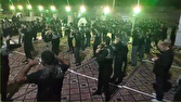 عزاداری محرمی سوگواران حسینی در روستای ده محمد + فیلم