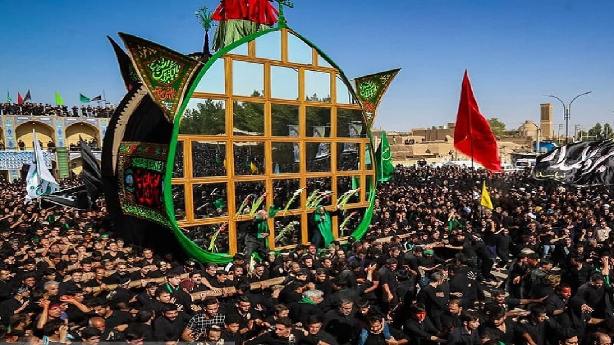باشگاه خبرنگاران -آیین‌های عزاداری محرم در یزد؛ نماد‌هایی بر‌گرفته از واقعیات عاشورا+ فیلم و عکس
