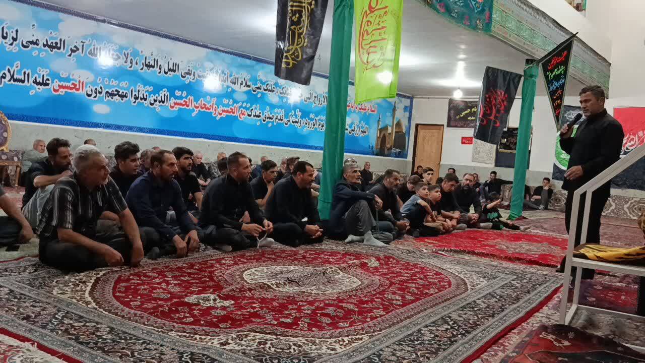 حال و هوای محرمی روستای گردشگری توآباد از لنز دوربین شهروندخبرنگار