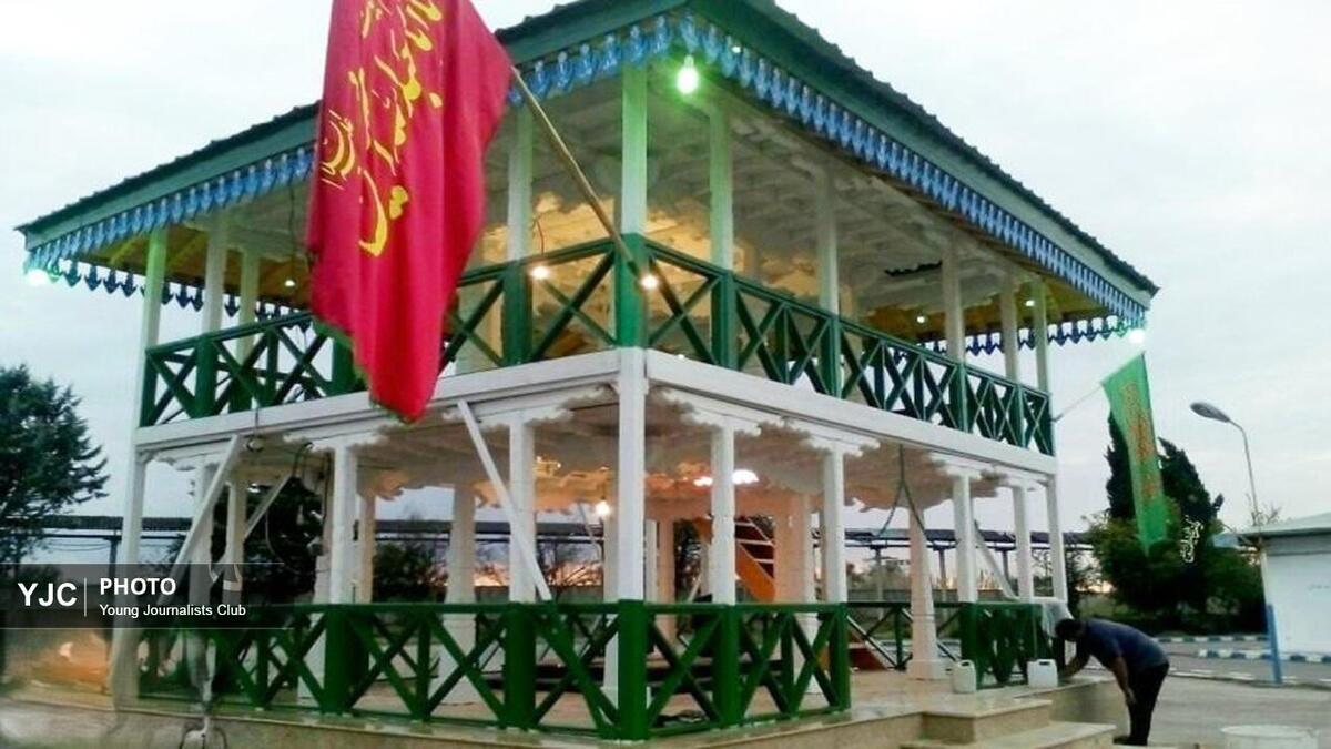 باشگاه خبرنگاران -سقانفارها با «یاحسین (ع)» دم می‌گیرند؛ روایت سازه‌های چوبی مازندران