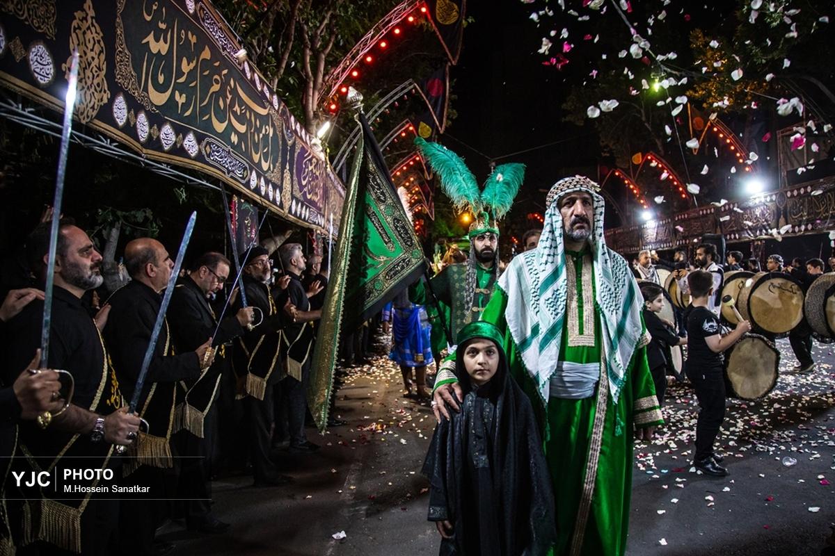 طنین «شاه حسین» در شب حضرت قاسم (ع)