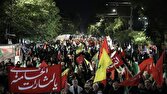 برگزاری چهاردهمین سوگواره احلی من العسل در یکصد و یازدهمین تجمع شبانه مردم آذربایجان غربی+ تصاویر