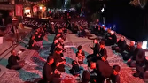 عزاداری پرشور عاشقان حسینی در اردل + فیلم