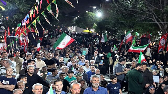 فریاد اقتدار مردم انقلابی ماهدشت در قرار&zwnj;های شبانه + عکس