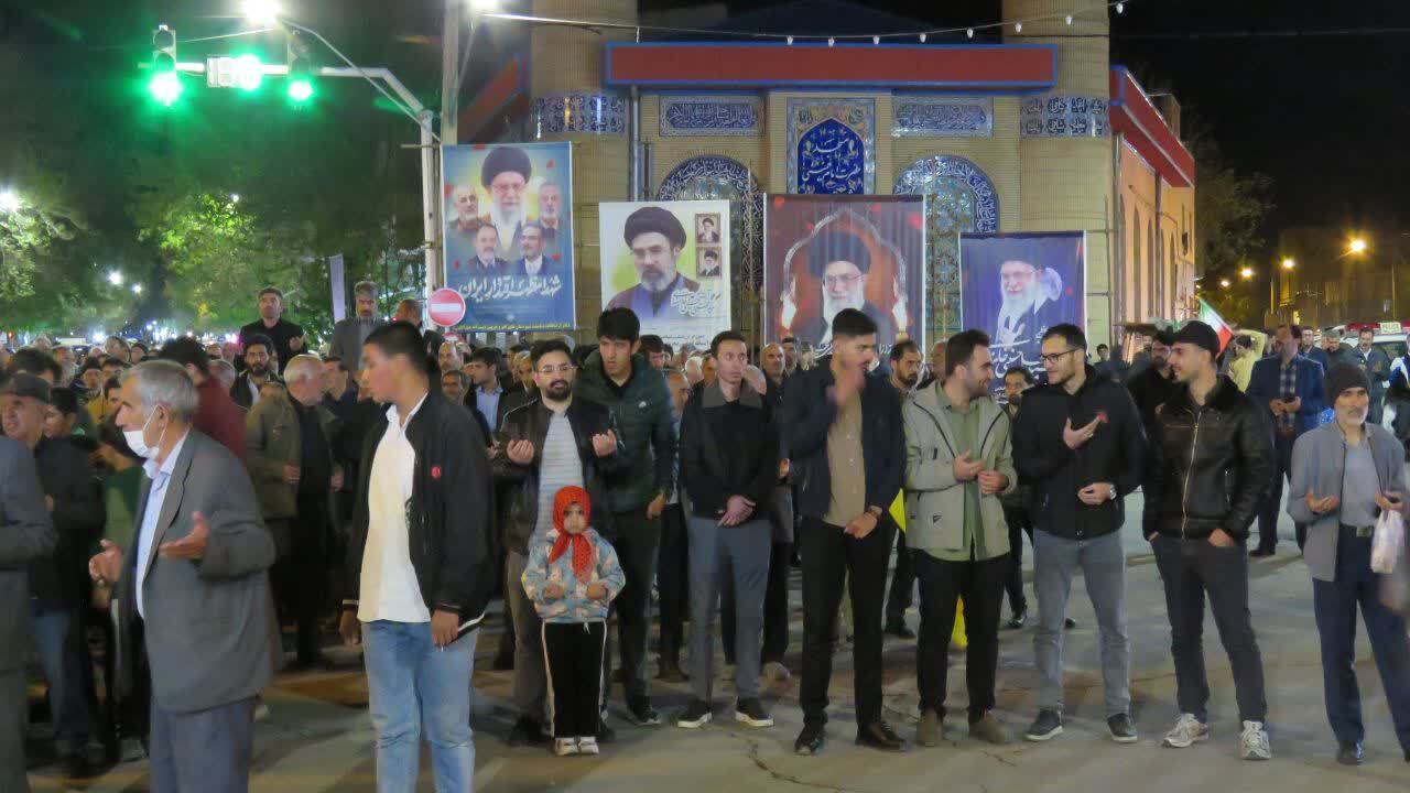 شب&zwnj;های اقتدار مردم هریس به ایستگاه هشتاد و پنج رسید