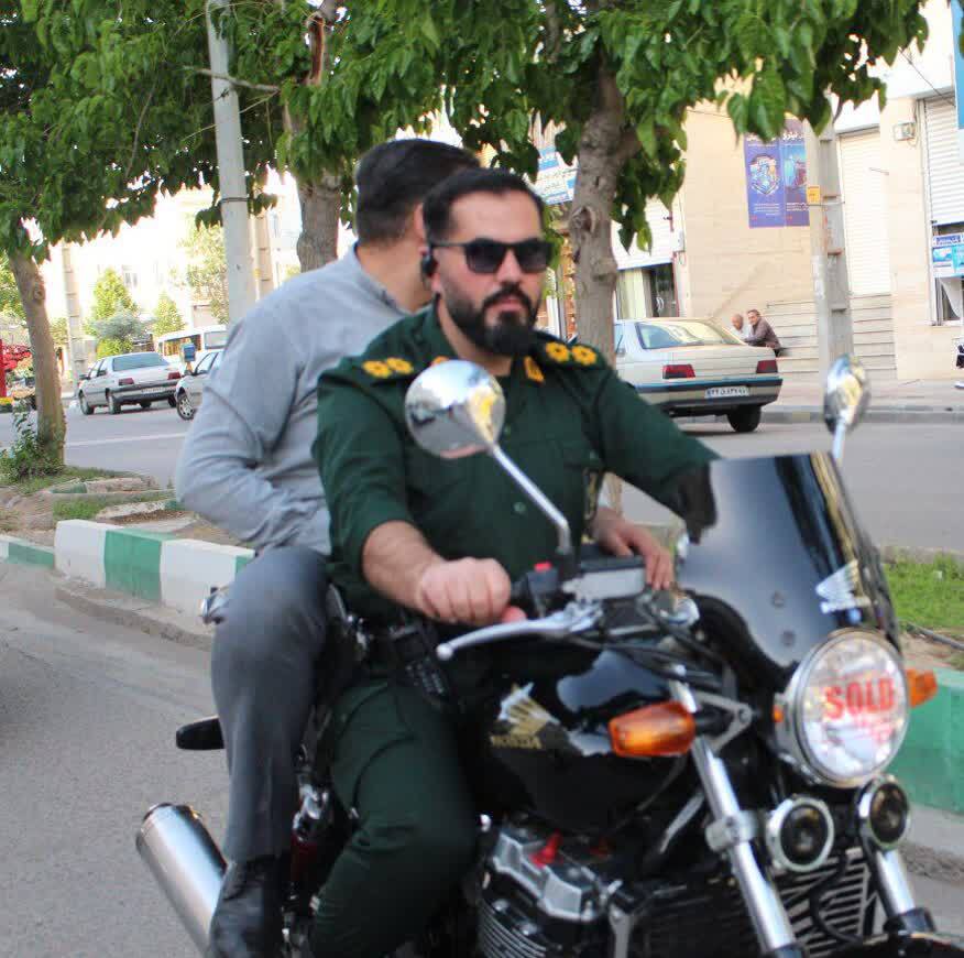 رژه اقتدار موتور&zwnj;سواران &laquo;جان&zwnj;فدا&raquo; در ابهر