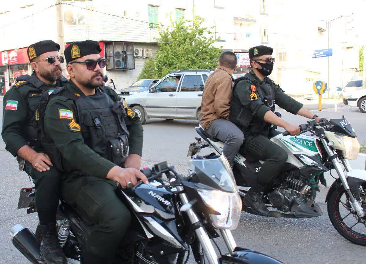 رژه اقتدار موتور&zwnj;سواران &laquo;جان&zwnj;فدا&raquo; در ابهر به یاد فاتحان خرمشهر