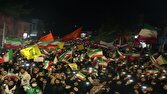 طنین اقتدار شب‌های مقاومت در خیابان‌های آران و بیدگل + فیلم