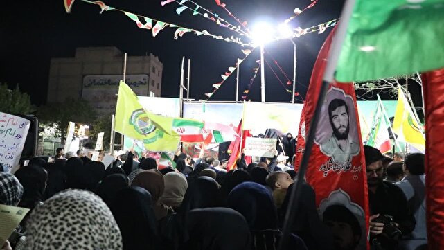 حماسه ایستادگی مردم انقلابی ماهدشت در تجمع&zwnj;های اقتدار