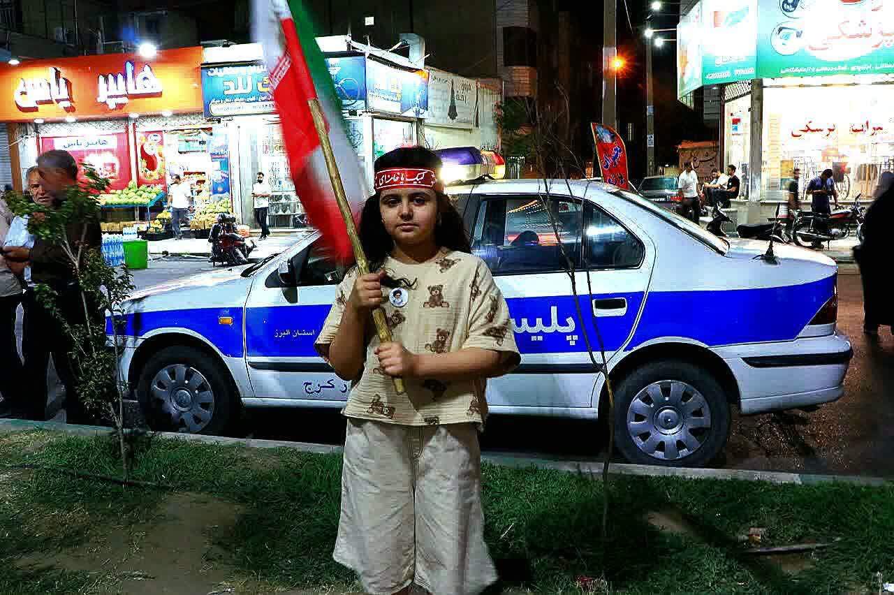 حماسه ایستادگی مردم انقلابی ماهدشت در تجمع&zwnj;های اقتدار