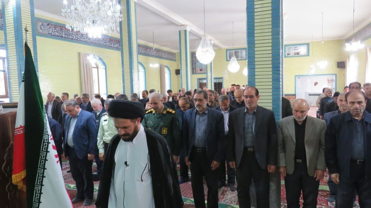 باشگاه خبرنگاران -گزارش تصویری از اقامه نماز عید سعید قربان درشهر هریس