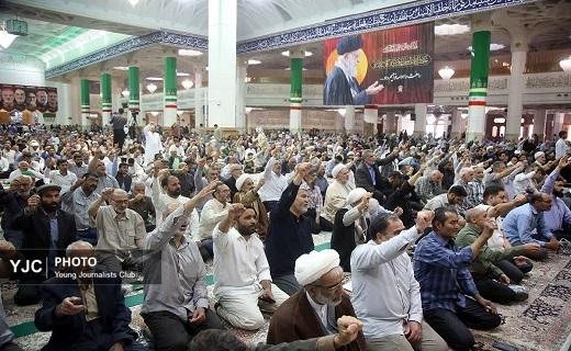 اقامه نماز عید سعید قربان در شهر کریمه اهل بیت سلام الله علیها+تصاویر