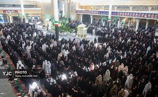 اقامه نماز عید سعید قربان در شهر کریمه اهل بیت سلام الله علیها+تصاویر