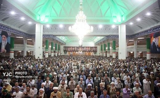 اقامه نماز عید سعید قربان در شهر کریمه اهل بیت سلام الله علیها+تصاویر