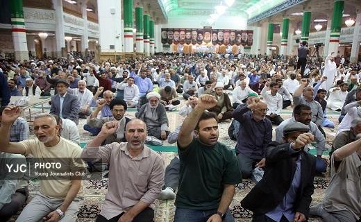 اقامه نماز عید سعید قربان در شهر کریمه اهل بیت سلام الله علیها+تصاویر
