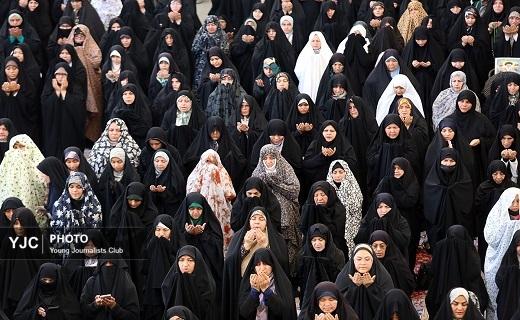 اقامه نماز عید سعید قربان در شهر کریمه اهل بیت سلام الله علیها+تصاویر