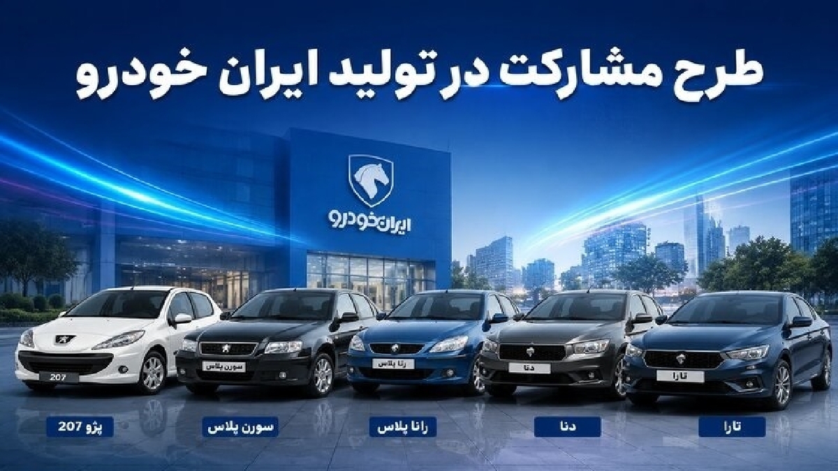 باشگاه خبرنگاران -آغاز فروش مشارکت در تولید محصولات ایران‌خودرو و سایپا از فردا