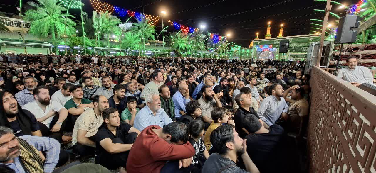 حال و هوای زائران نهاوندی در کربلای معلی به مناسبت دهه امامت و ولایت حال و هوای زائران نهاوندی در کربلای معلی به مناسبت دهه امامت و ولایت