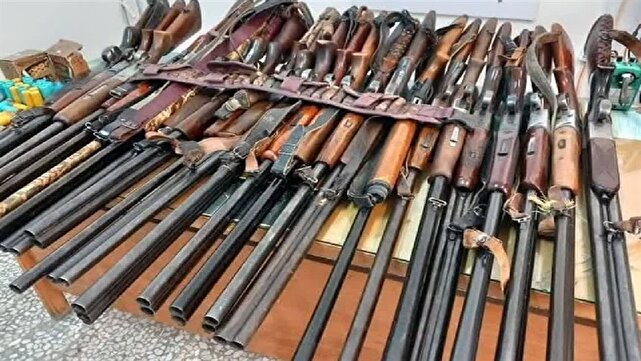 انهدام باند قاچاق سلاح و مهمات جنگی در مرز جکیگور