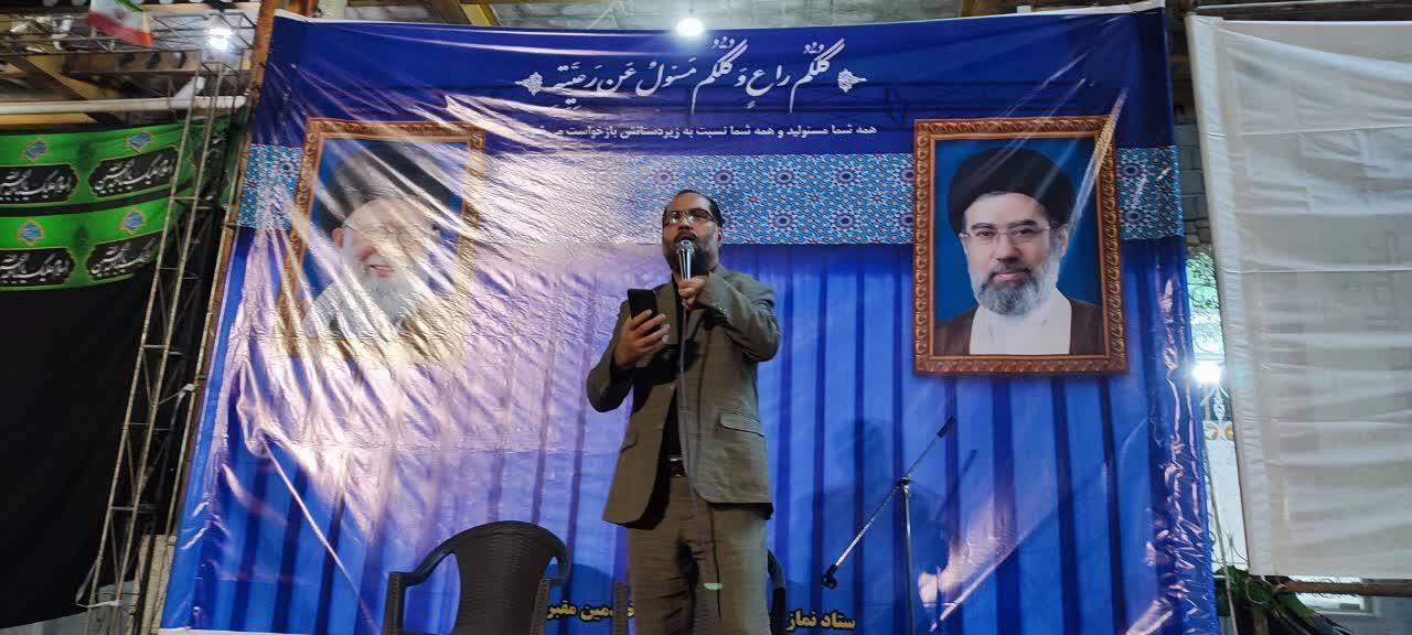 نمایی از خونخواهی امام شهید امت در خاورشهر به شب نودم رسید