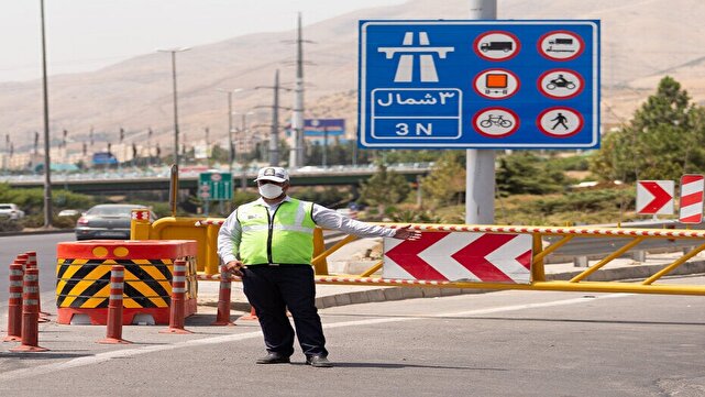 رانندگان محدودیت و موانع را دور نزنند