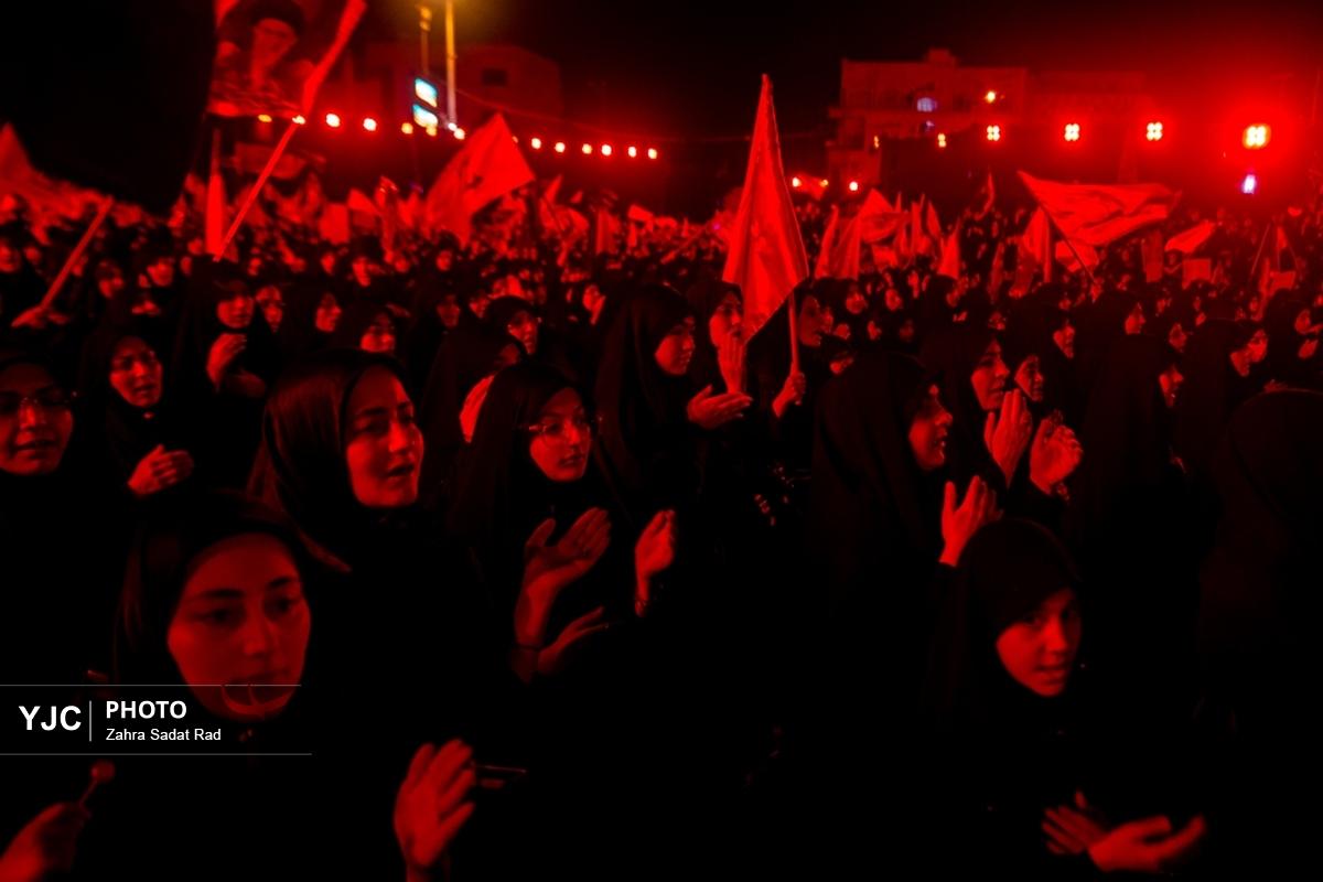 مراسم عزاداری دهه اول محرم ۱۴۰۵ در میدان انقلاب تهران
