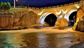 آخرین وضعیت مرمت پل تاریخی زمانخان چهارمحال و بختیاری